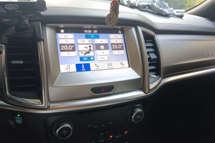 Used Ford Everest 2019 2.0T Gasoline Automatic 4x4 Luxury Edition 5 Seats Audio And AC Panel
