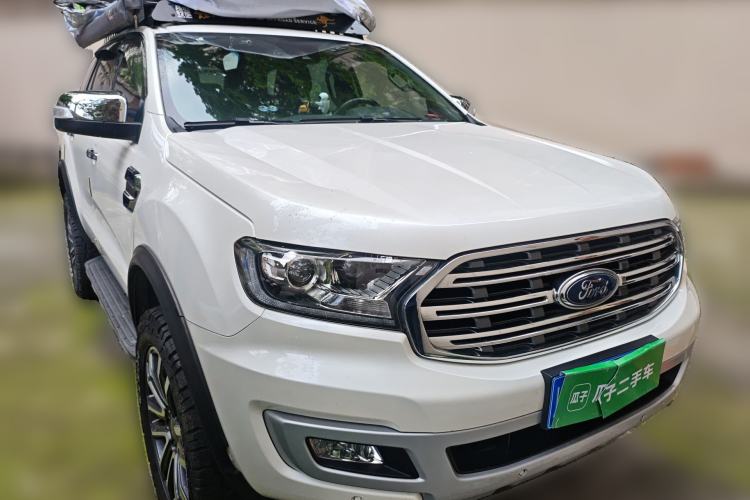 Used Ford Everest 2019 2.0T Gasoline Automatic 4x4 Flagship Edition 7 Seats Front Right 45 Deg