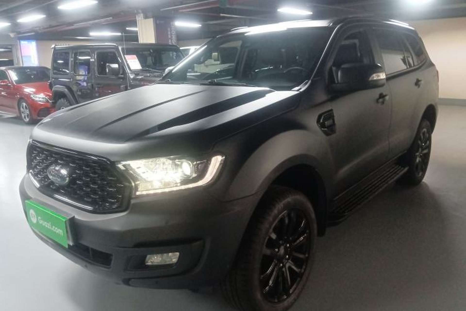Used Ford Everest 2020 Sport Edition 2.3T Gasoline Automatic 4x4 Flagship Model with 7 Seats Front Left 45 Deg