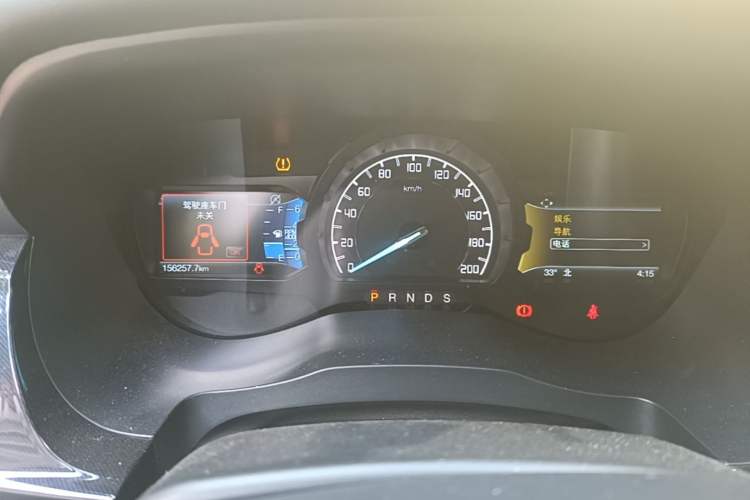 Used Ford Everest 2020 Sport Edition 2.3T Gasoline Automatic 4x4 Flagship Model with 7 Seats Instrument Cluster