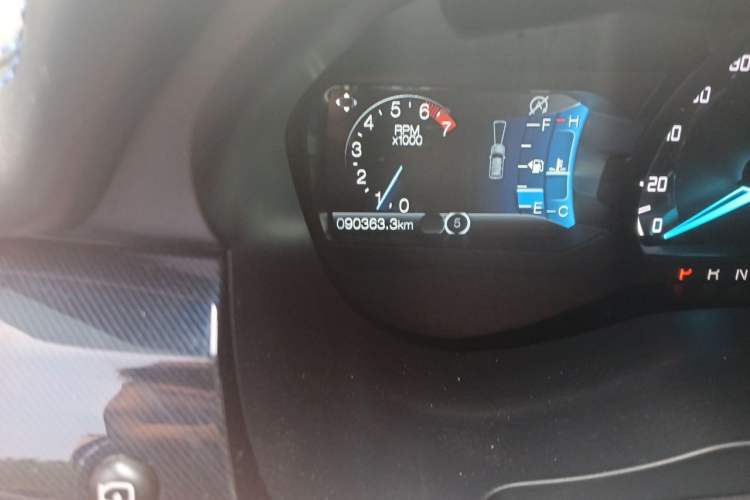 Used Ford Everest 2020 Sport Edition 2.3T Gasoline Automatic 4x4 Luxury Version 5 Seats Odometer Close Up