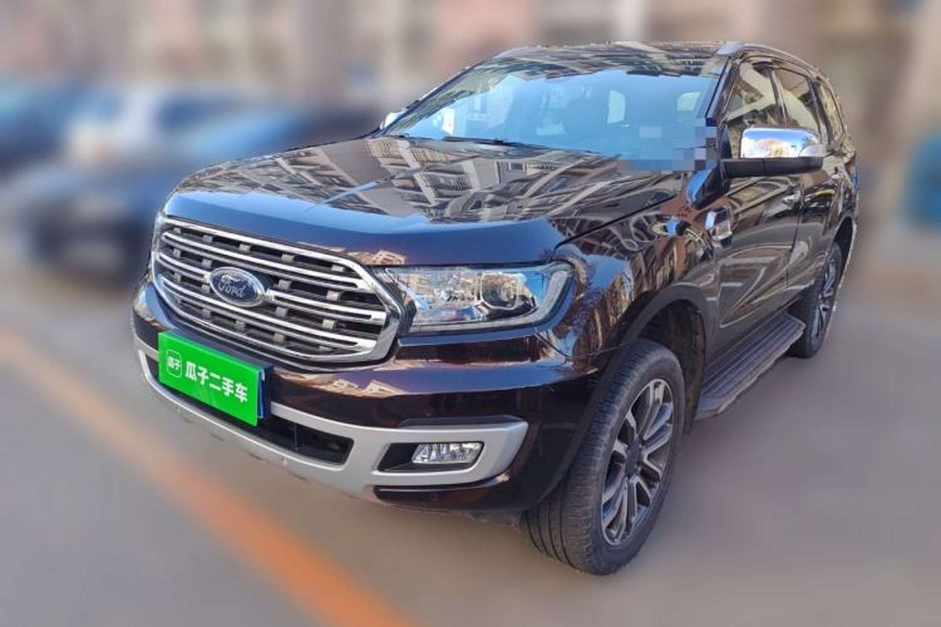 Used Ford Everest 2020 2.3T Gasoline Automatic 4x4 Flagship Edition 7 Seats Front Left 45 Deg