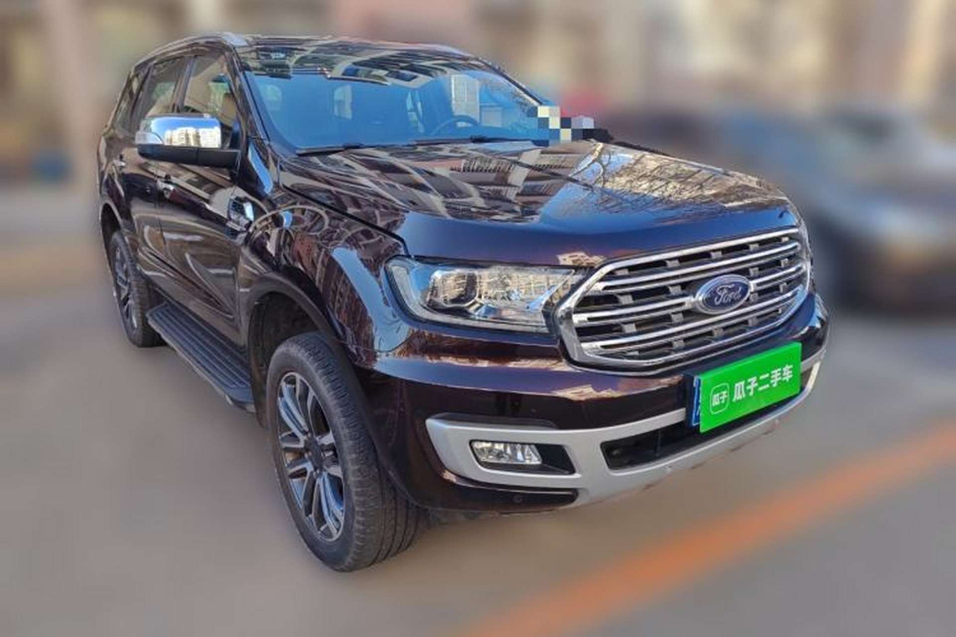 Used Ford Everest 2020 2.3T Gasoline Automatic 4x4 Flagship Edition 7 Seats Front Right 45 Deg