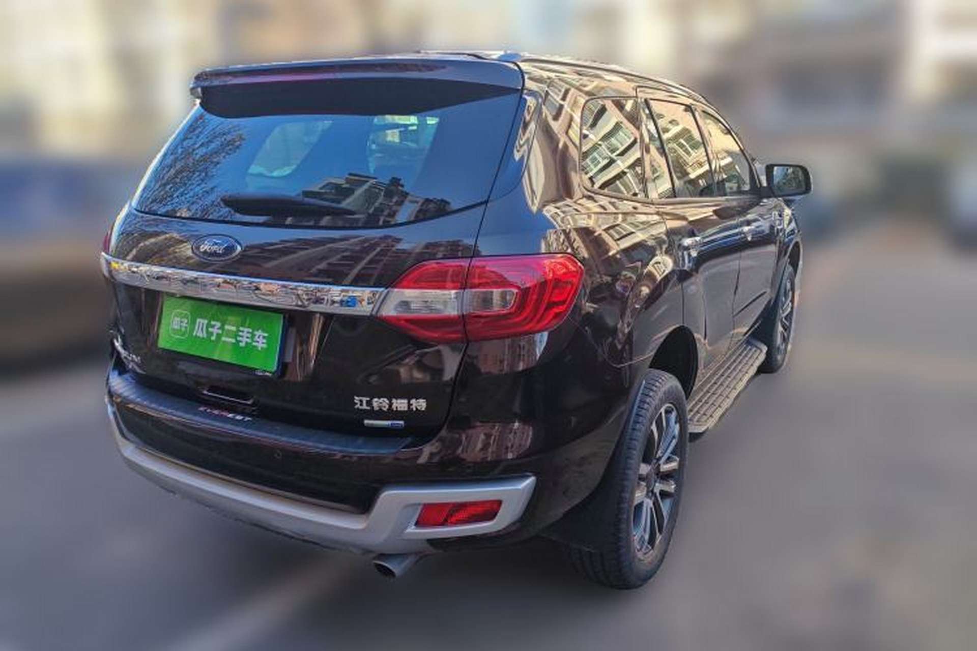 Used Ford Everest 2020 2.3T Gasoline Automatic 4x4 Flagship Edition 7 Seats Rear Right 45 Deg