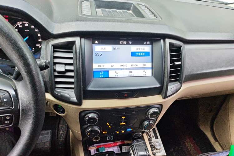 Used Ford Everest 2020 2.3T Gasoline Automatic 4x4 Elite Edition 5 Seats Audio And AC Panel