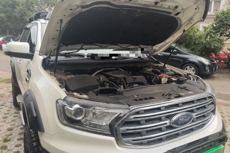 Used Ford Everest 2020 2.3T Gasoline Automatic 4WD Luxury Edition 5 Seats Engine Bay Right