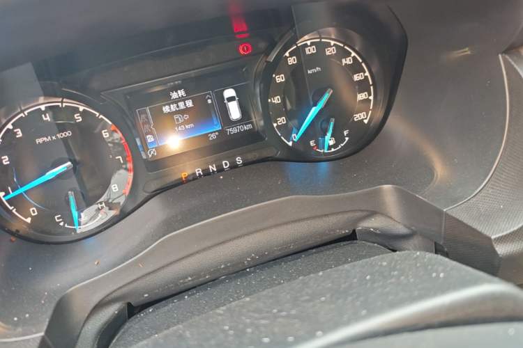 Used Ford Everest 2020 2.3T Gasoline Automatic 4x4 Elite Edition 5 Seats Odometer Close Up