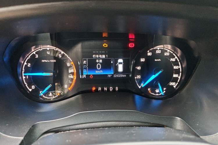 Used Ford Everest 2020 2.3T Gasoline Automatic 4x4 Elite Edition 5 Seats Odometer Close Up