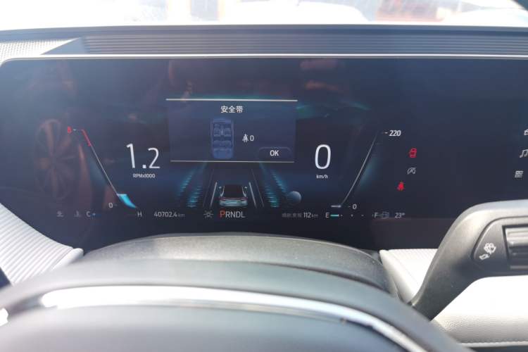 Used Ford EVOS 2022 EcoBoost 245 Style Edition Odometer Close Up
