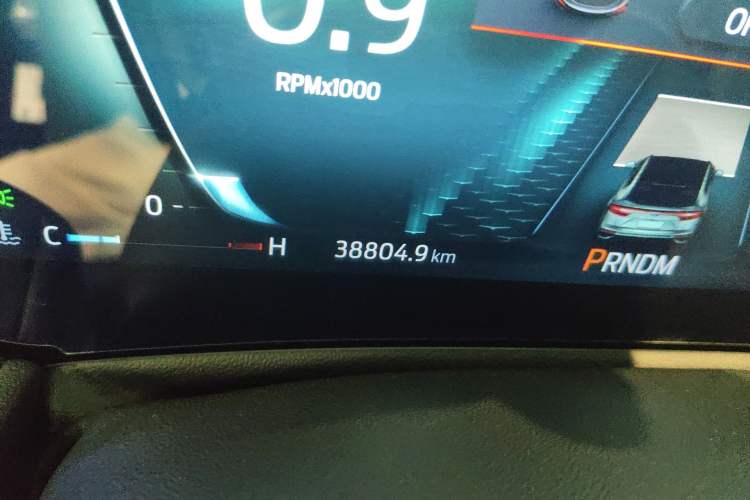 Used Ford EVOS 2022 EcoBoost 245 Sport Edition Odometer Close Up