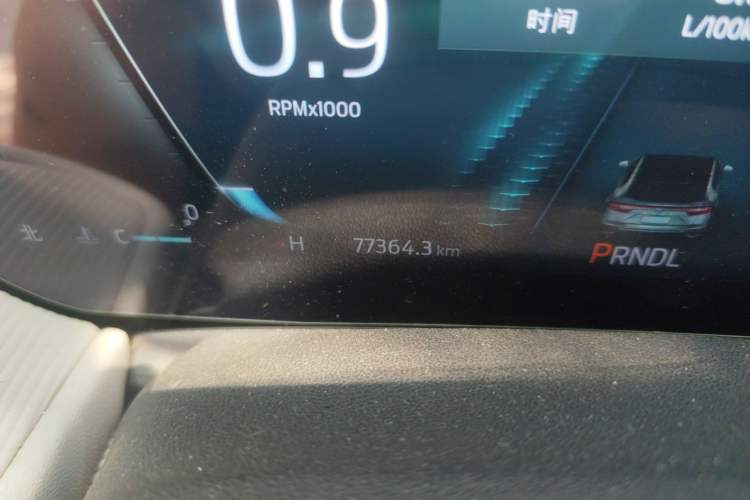 Used Ford EVOS 2022 EcoBoost 245 Style Edition Odometer Close Up