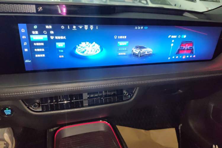 Used Ford EVOS 2022 EcoBoost 245 Sport Edition Audio And AC Panel