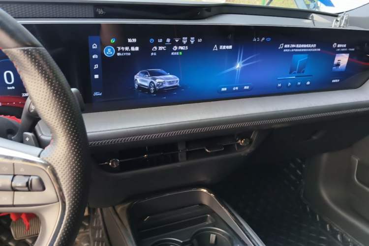 Used Ford EVOS 2022 EcoBoost 245 Sport Edition Audio And AC Panel