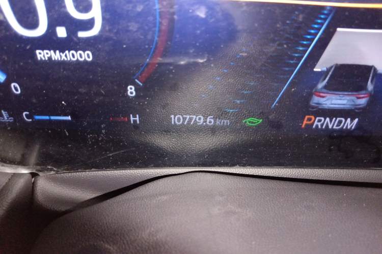 Used Ford EVOS 2022 EcoBoost 245 ST-Line Odometer Close Up