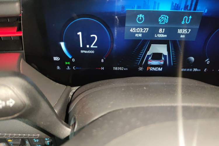 Used Ford EVOS 2022 EcoBoost 245 Sport Edition Odometer Close Up