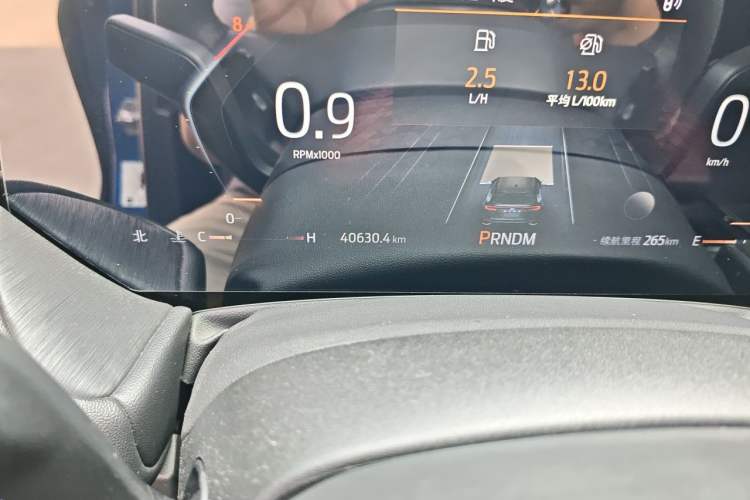 Used Ford EVOS 2022 EcoBoost 245 ST-Line Odometer Close Up