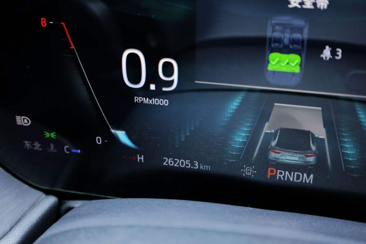 Used Ford EVOS 2022 EcoBoost 245 Sport Edition Odometer Close Up