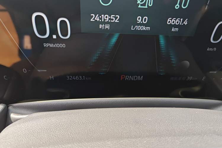 Used Ford EVOS 2022 EcoBoost 245 ST-Line Odometer Close Up