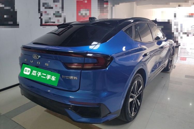 Used Ford EVOS 2022 EcoBoost 245 ST-Line Rear Right 45 Deg