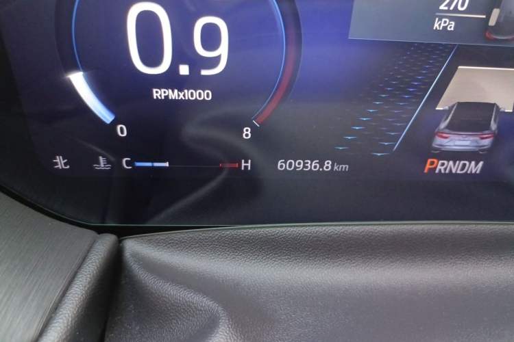 Used Ford EVOS 2022 EcoBoost 245 ST-Line Odometer Close Up