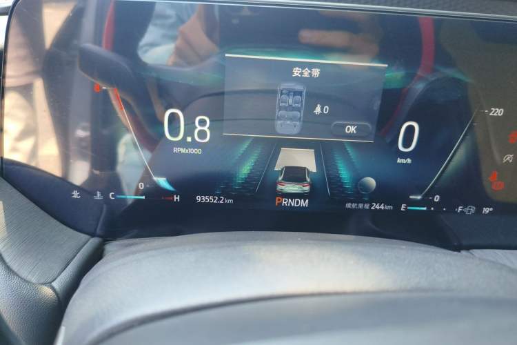 Used Ford EVOS 2022 EcoBoost 245 Sport Edition Odometer Close Up