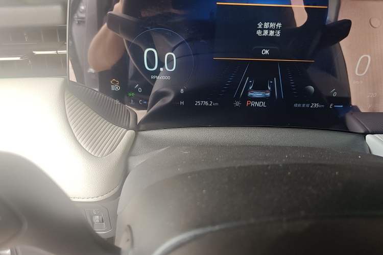Used Ford EVOS 2022 EcoBoost 245 Style Edition Odometer Close Up