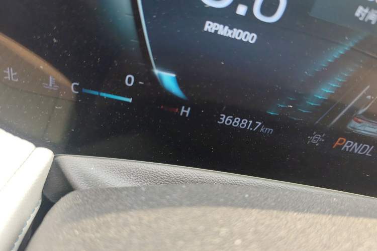 Used Ford EVOS 2022 EcoBoost 245 Style Edition Odometer Close Up