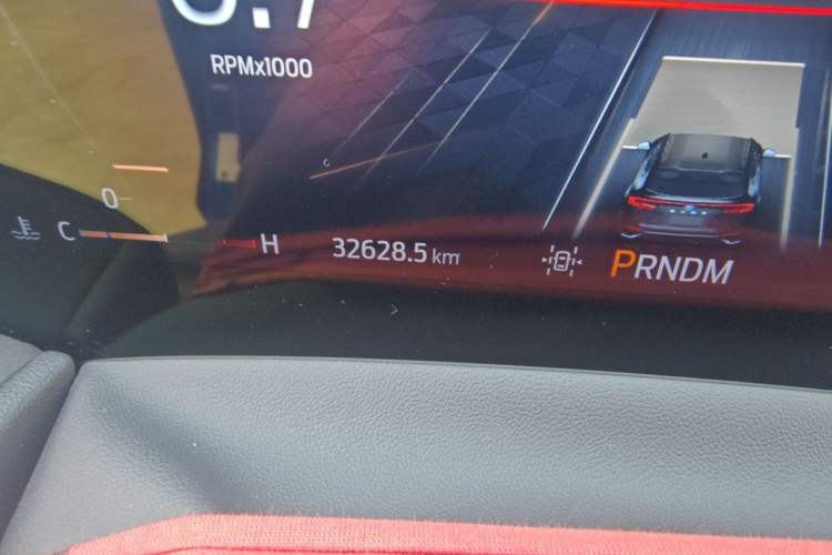 Used Ford EVOS 2022 EcoBoost 245 ST-Line Odometer Close Up