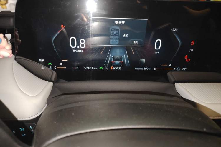 Used Ford EVOS 2022 EcoBoost 245 Style Edition Odometer Close Up
