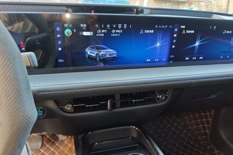 Used Ford EVOS 2022 EcoBoost 245 Sport Edition Audio And AC Panel