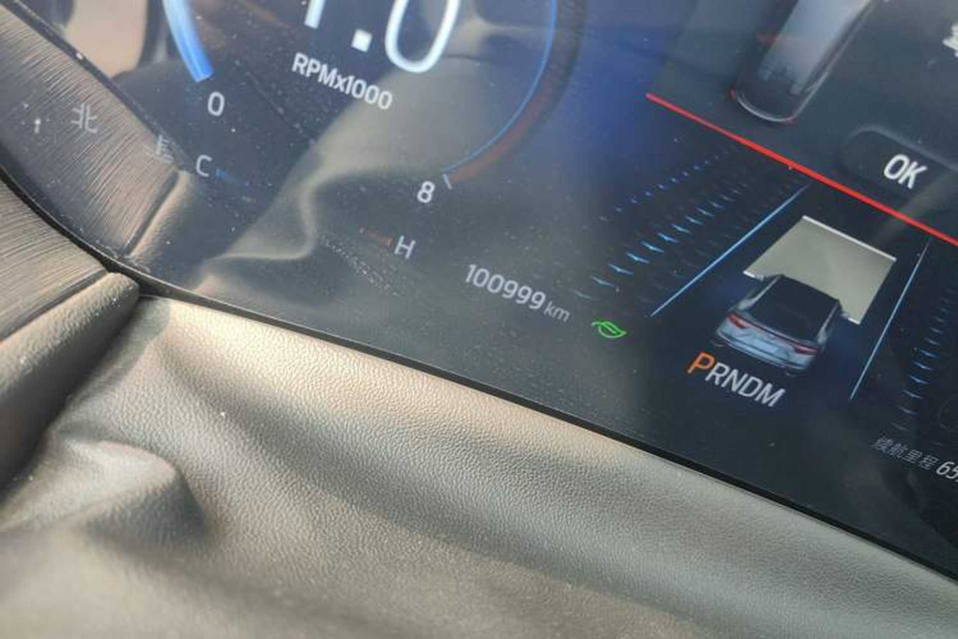 Used Ford EVOS 2022 EcoBoost 245 Sport Edition Odometer Close Up