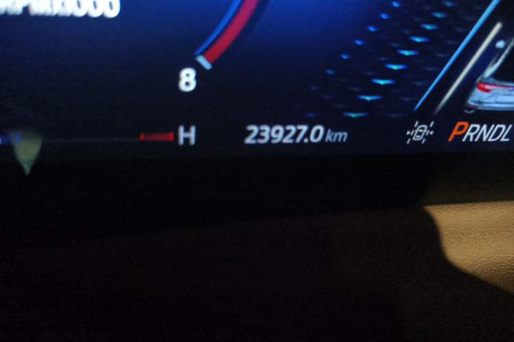 Used Ford EVOS 2022 EcoBoost 245 Style Edition Odometer Close Up
