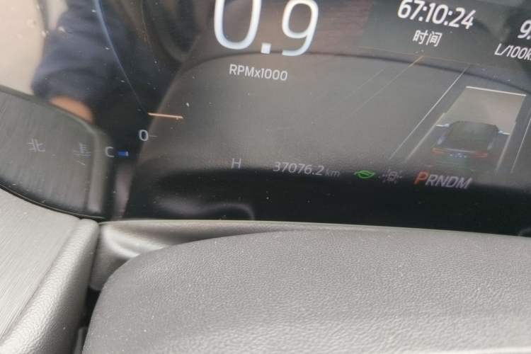Used Ford EVOS 2022 EcoBoost 245 ST-Line Odometer Close Up