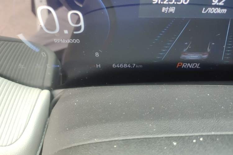 Used Ford EVOS 2022 EcoBoost 245 Style Edition Odometer Close Up