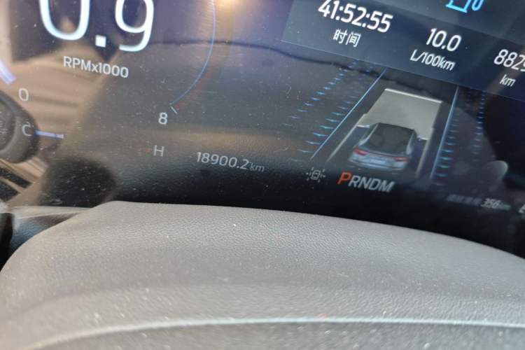 Used Ford EVOS 2022 EcoBoost 245 Sport Edition Odometer Close Up