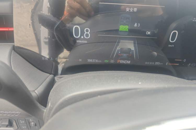 Used Ford EVOS 2022 EcoBoost 245 ST-Line Odometer Close Up