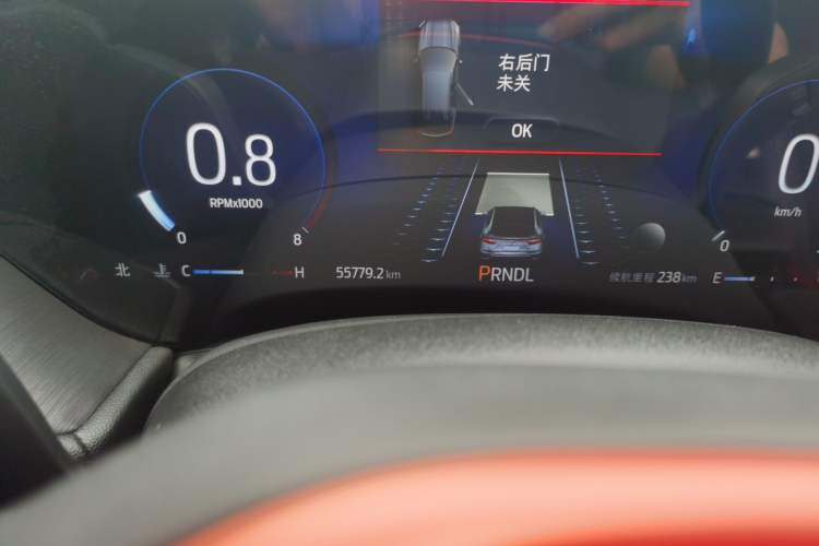 Used Ford EVOS 2022 EcoBoost 245 First Edition Limited Edition Odometer Close Up