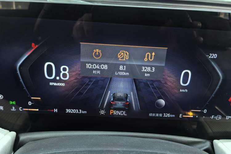Used Ford EVOS 2022 EcoBoost 245 Style Edition Odometer Close Up