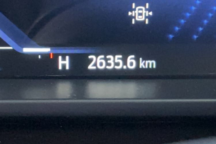 Used Ford Explorer 2024 2.3T EcoBoost Kunlun Peak Edition 7-Seater Odometer Close Up