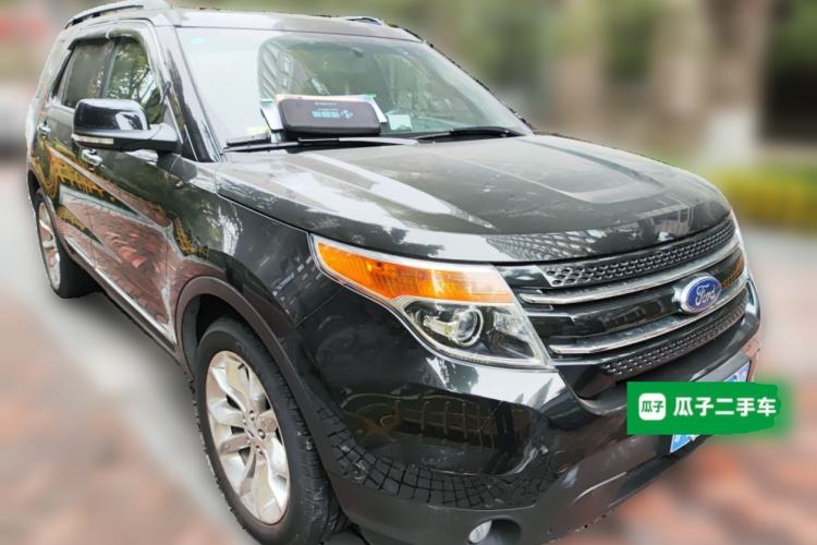 Used Ford Explorer 2013 3.5L Deluxe Model Front Right 45 Deg