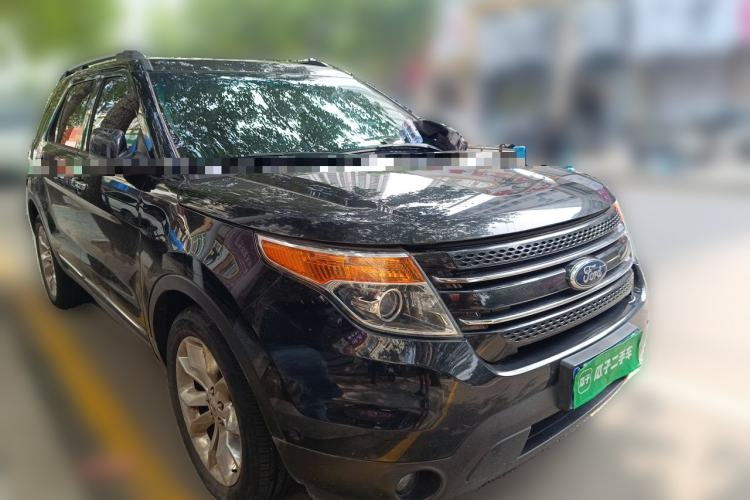 Used Ford Explorer 2013 3.5L Deluxe Model Front Right 45 Deg