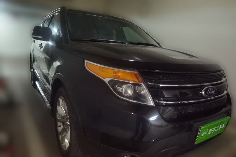 Used Ford Explorer 2013 3.5L Prestige Model Front Right 45 Deg