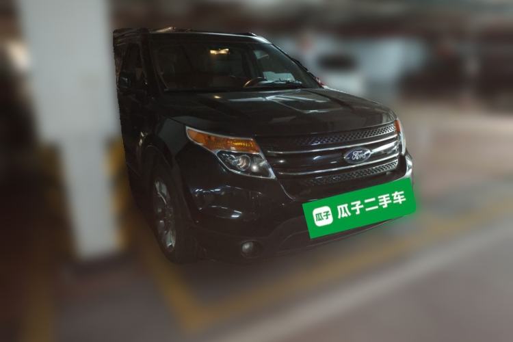 Used Ford Explorer 2013 3.5L Deluxe Model Front Right 45 Deg
