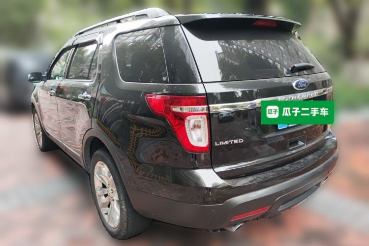Used Ford Explorer 2013 3.5L Deluxe Model Rear Left 45 Deg