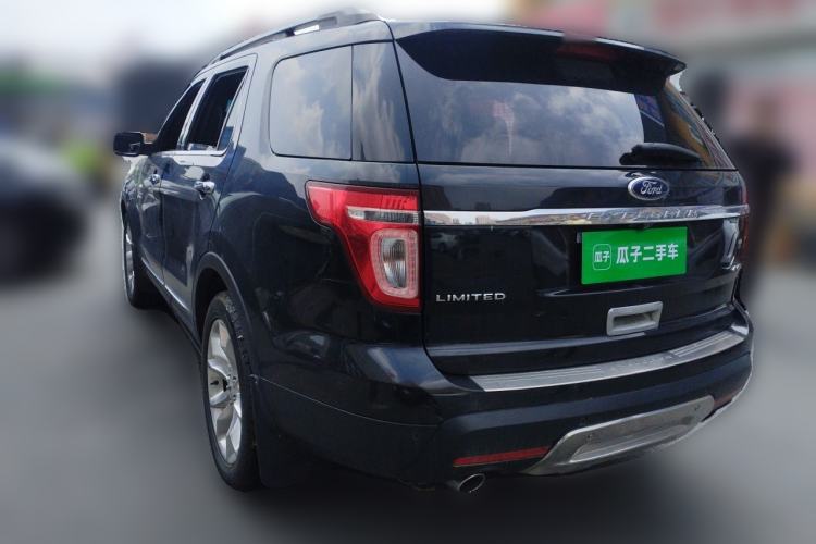 Used Ford Explorer 2013 3.5L Deluxe Model Rear Left 45 Deg