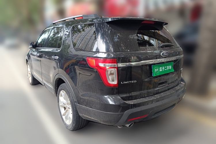 Used Ford Explorer 2013 3.5L Deluxe Model Rear Left 45 Deg