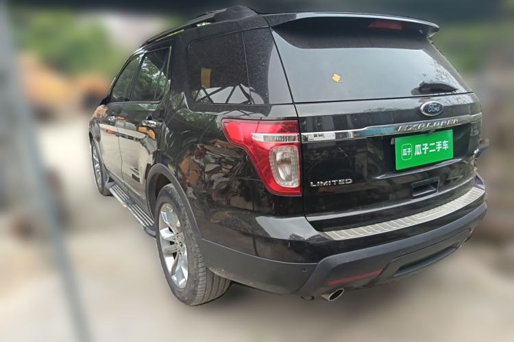 Used Ford Explorer 2013 3.5L Deluxe Model Rear Left 45 Deg