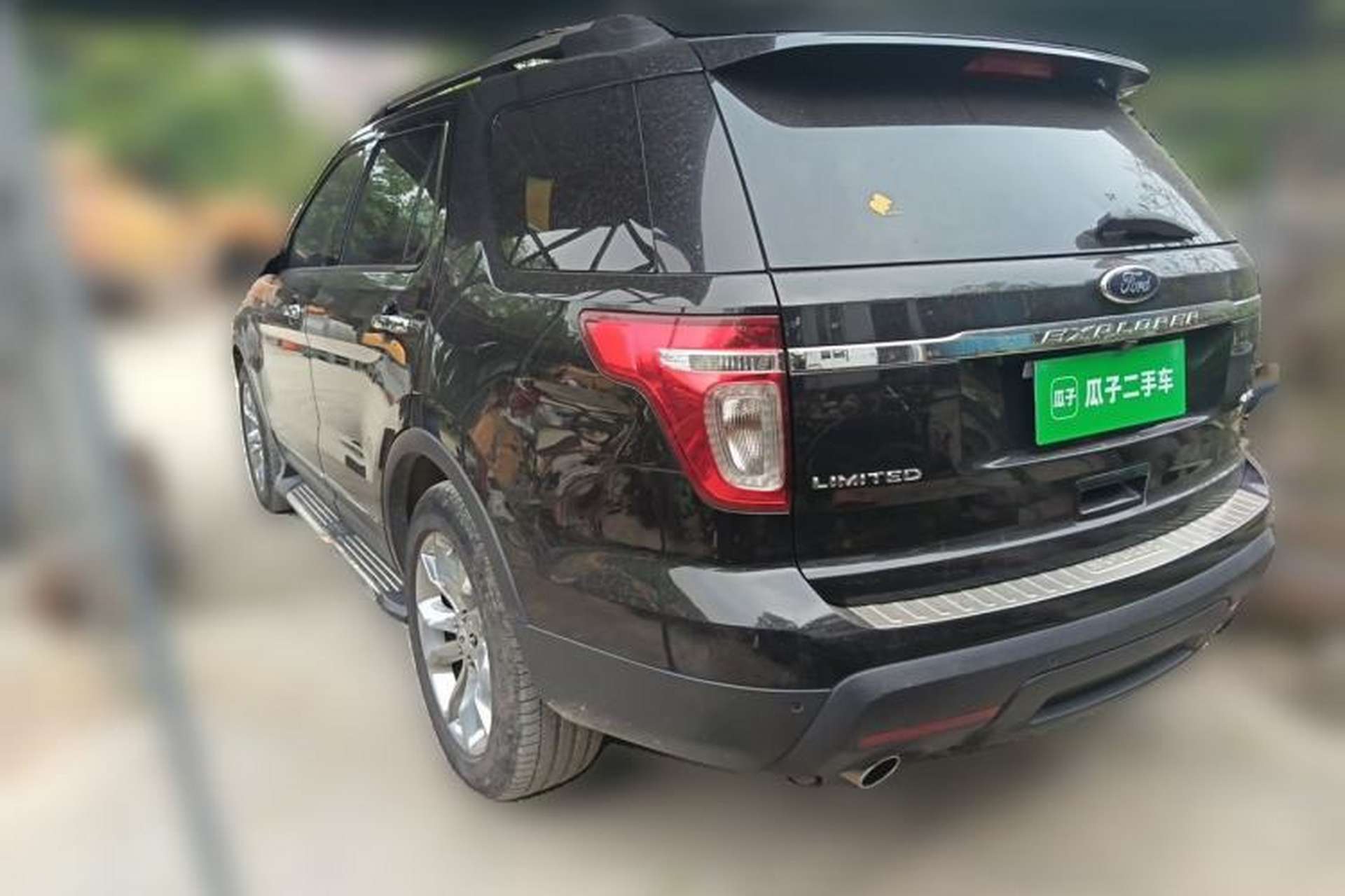 Used Ford Explorer 2013 3.5L Deluxe Model Rear Left 45 Deg