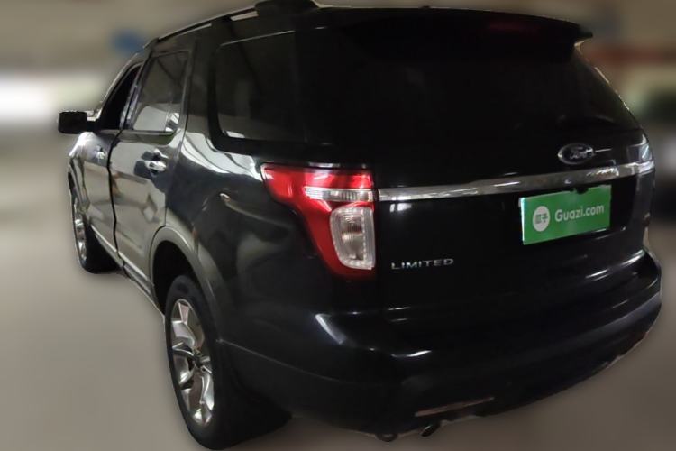 Used Ford Explorer 2013 3.5L Deluxe Model Rear Left 45 Deg