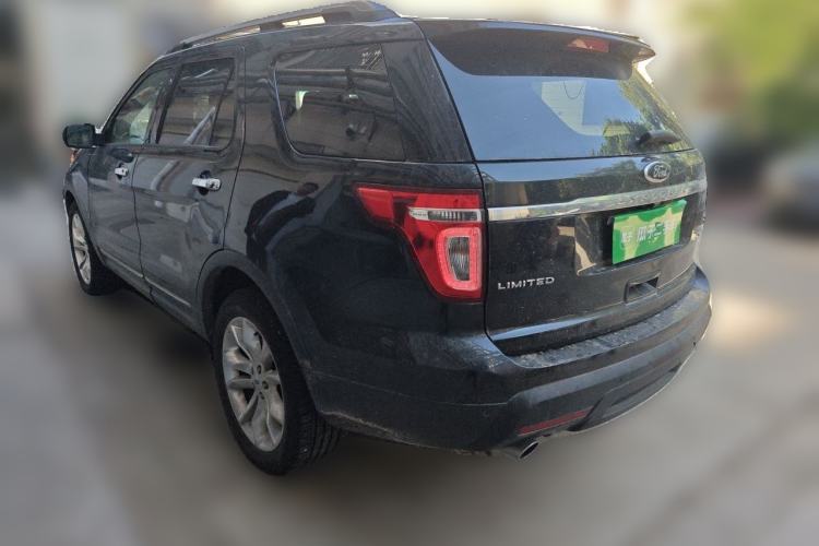 Used Ford Explorer 2013 3.5L Deluxe Model Rear Left 45 Deg
